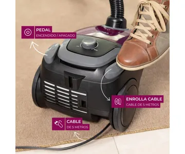 Aspiradora Atma As8933pi Compact Power 1500w - Imagen 4