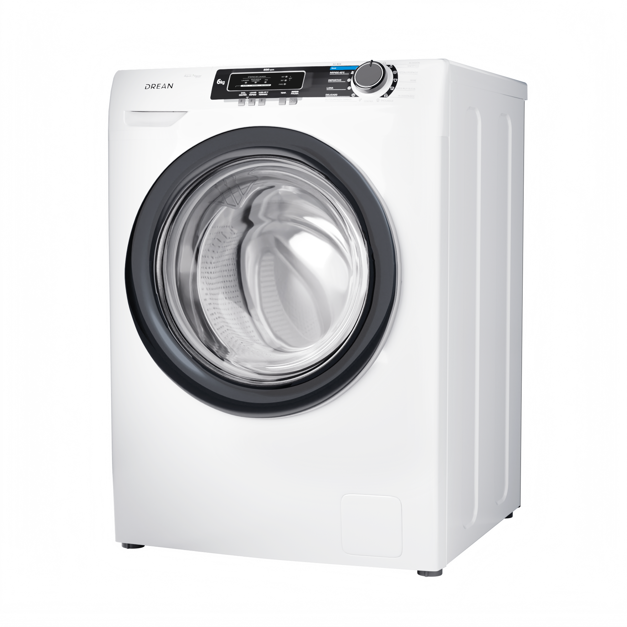 Lavarropas Automático Drean Next 6 kg 600 RPM LFDR0606LB Blanco - Imagen 4