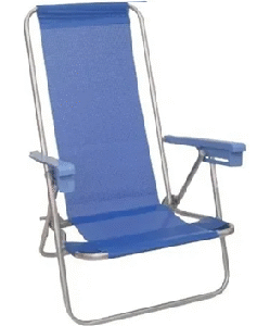 Reposera playera 6 posiciones Descansar 50008