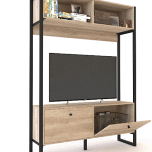Modular para Tv 50" steel Delos Roble Nebraska Natural DSTO6RNN