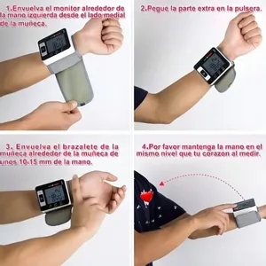 Tensiómetro Digital de Muñeca Gama Italy DBP-2116 - Imagen 4