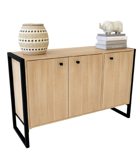 Mueble Vajillero delos 3 puertas Roble natural DST11RNN