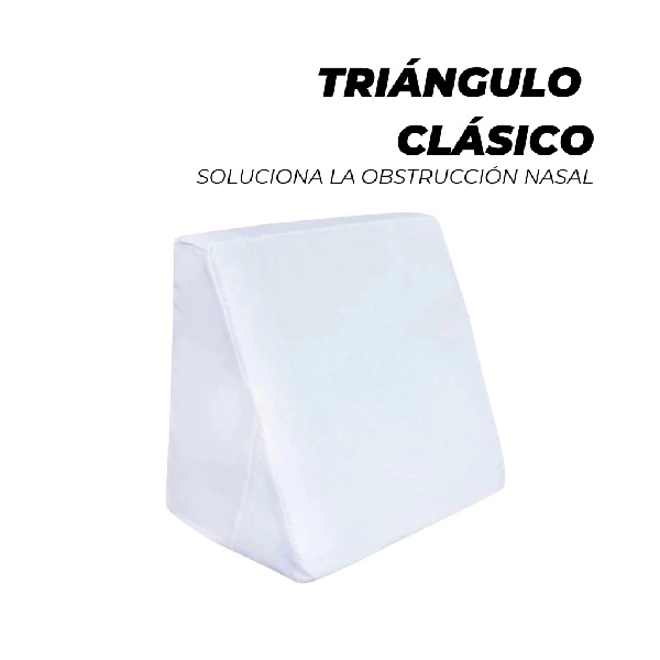 Almohadon Blue Rest Triangulo Simple 50x40