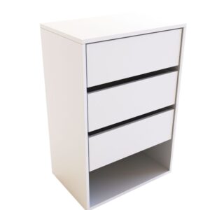 Chifonier 3 Cajones Delos Blanco DLD09BR