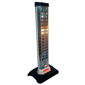 Estufa Eléctrica vertical Eiffel E-501 2 Velas 1200W