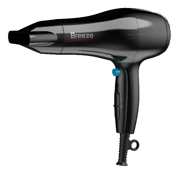Secador De Pelo Gama Breeze Tourmaline Ion Negro 2100 W