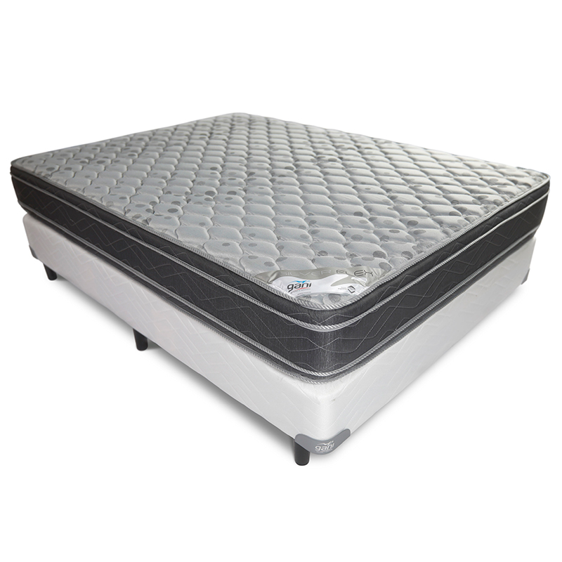 Colchón Gani Silver Flex 2 plazas 140x190x25cm
