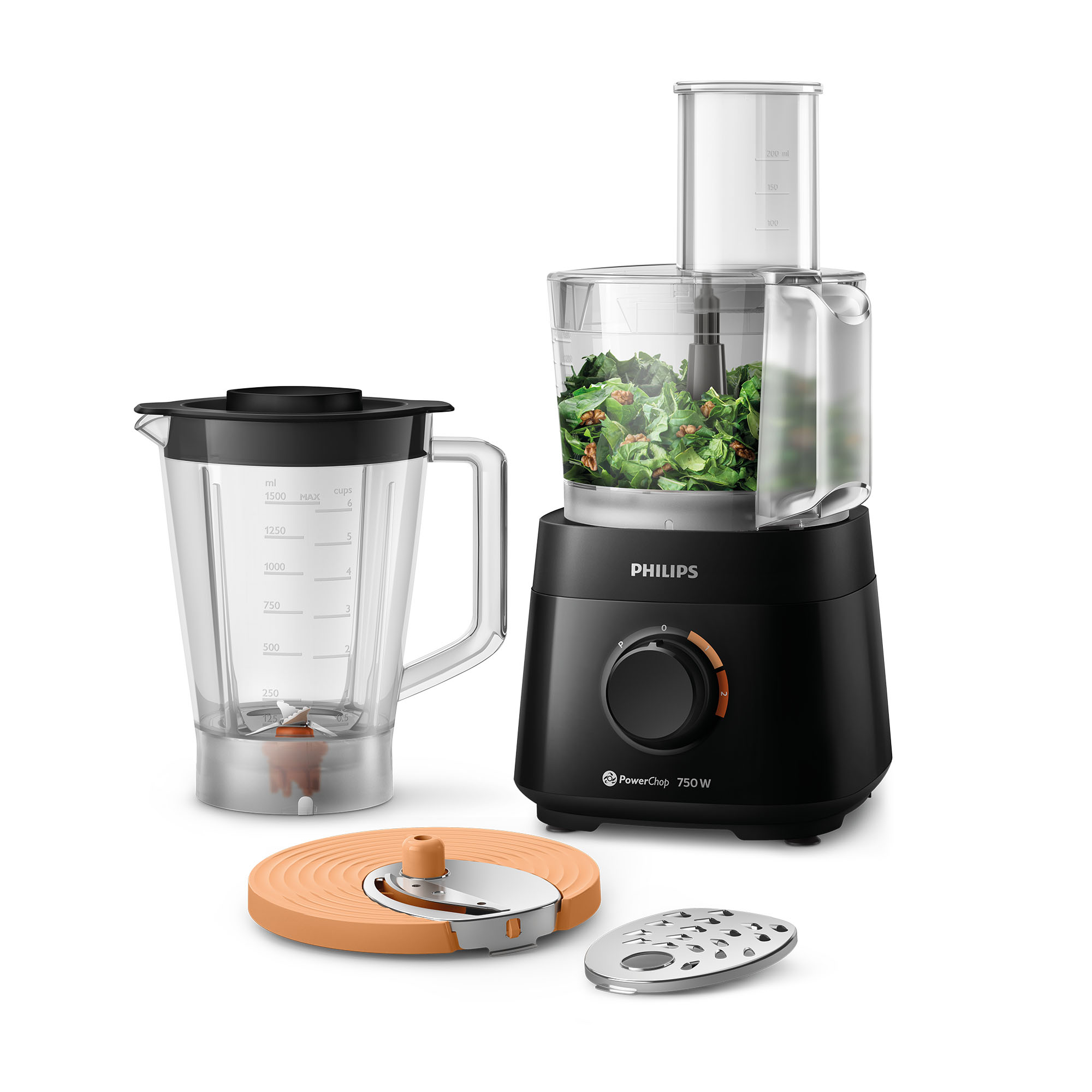 Procesadora de alimento Philips HR7301 750W - Imagen 2