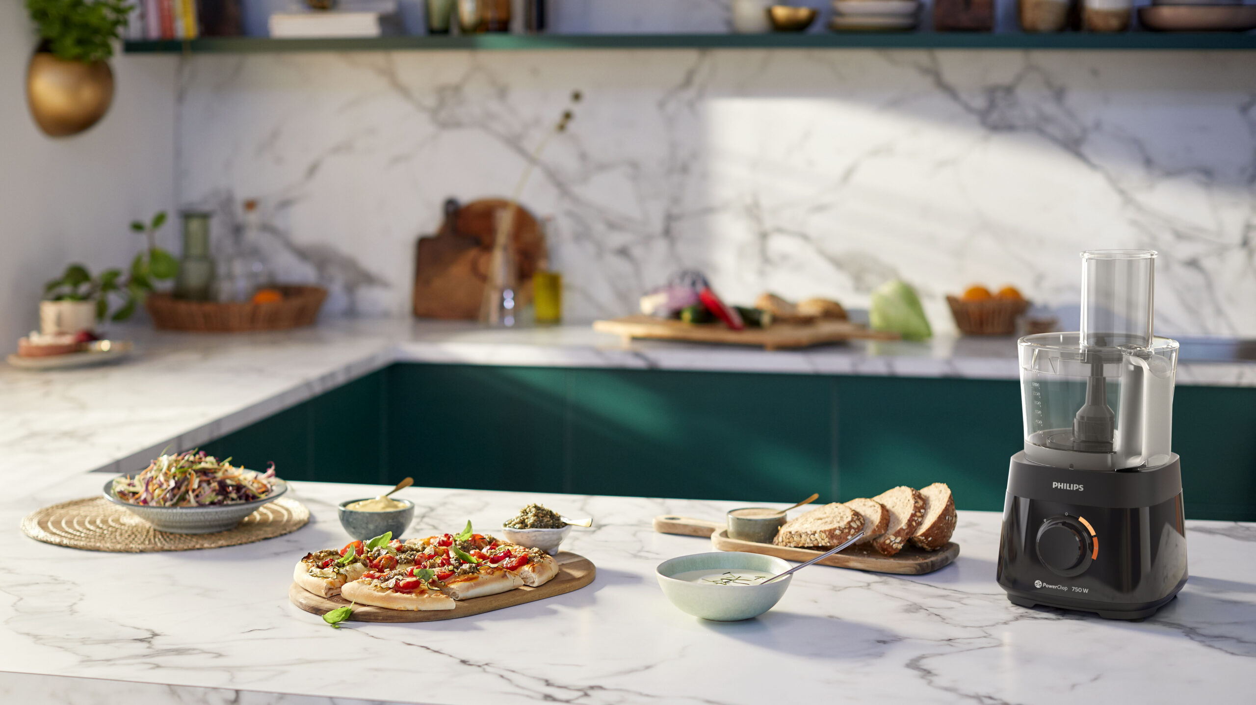 Procesadora de alimento Philips HR7301 750W - Imagen 9