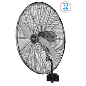 Ventilador de Pared Liliana 32" - Metal, Industrial, 280 W