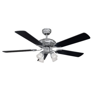 Ventilador de Techo Liliana VTHM415 con Luz Negro/Gris