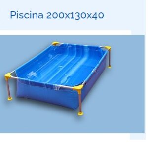 Pileta de Lona Piletin 1040Lts  200 X 130 X 40
