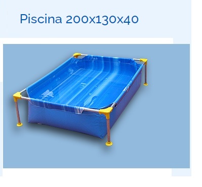 Pileta de Lona Piletin 1040Lts 200 X 130 X 40