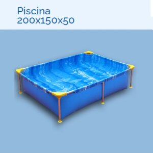 Pileta de Lona Piletin 1.400lts 200x150x50