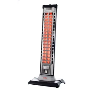 Estufa Eléctrica vertical Eiffel E-501 2 Velas 1200W - Imagen 2