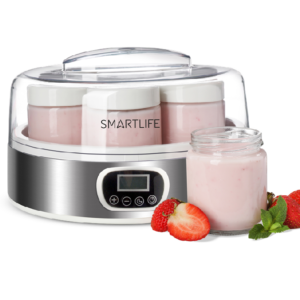 Yogurtera Smartlife SL-YM2305 1.4 Litros 7 Frascos de Vidrio