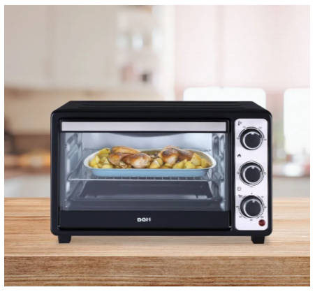 Horno Eléctrico BGH 55Lts Duo BHE55M23N Negro - Imagen 4