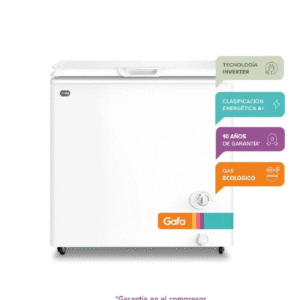 Freezer Horizontal Gafa Blanco Inverter 205lts FGHI200B-M