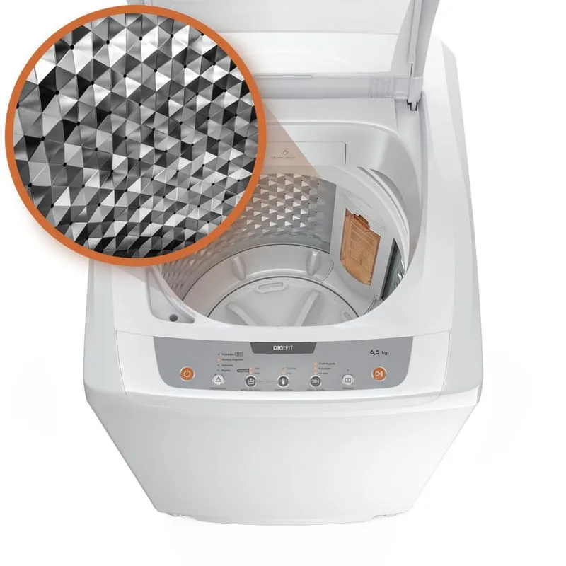 Lavarropas Carga Superior Gafa DigiFit 6,5kg Blanco - Imagen 5