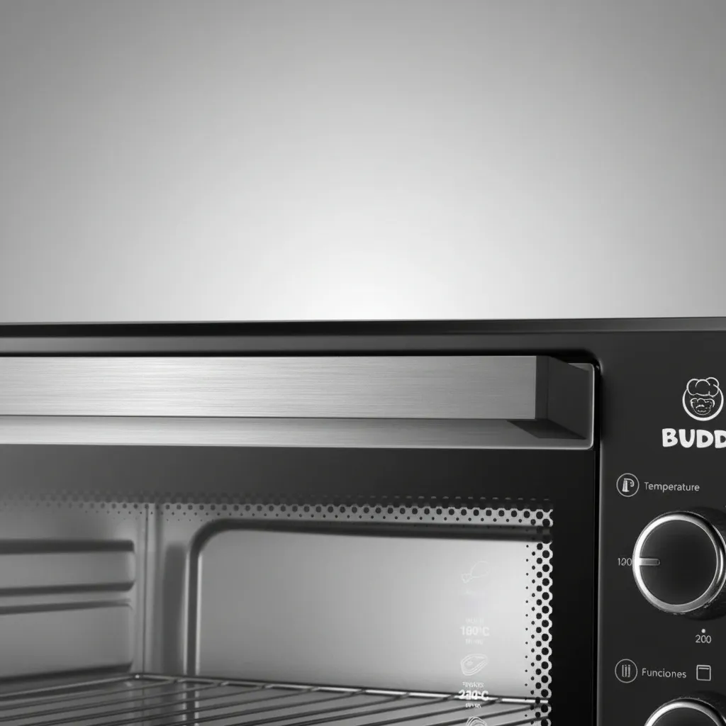 Horno Eléctrico Buddy 42Lts BD-42E Negro - Imagen 5