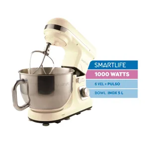 Batidora Planetaria Smartlife SL-SB0037I Beige 1000 W Bowl De 5 Lts