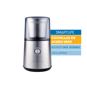 Molinillo de Café y Semillas Smartlife Sl-SG9701 Eléctrico Acero Inox