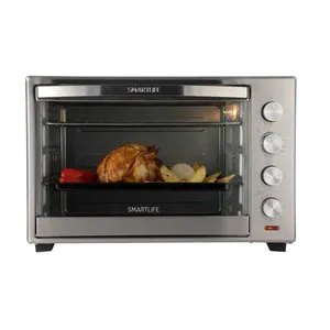 Horno Eléctrico Smartlife 70L SL-TOR070PN Spiedo y Conveccion Acero Inox