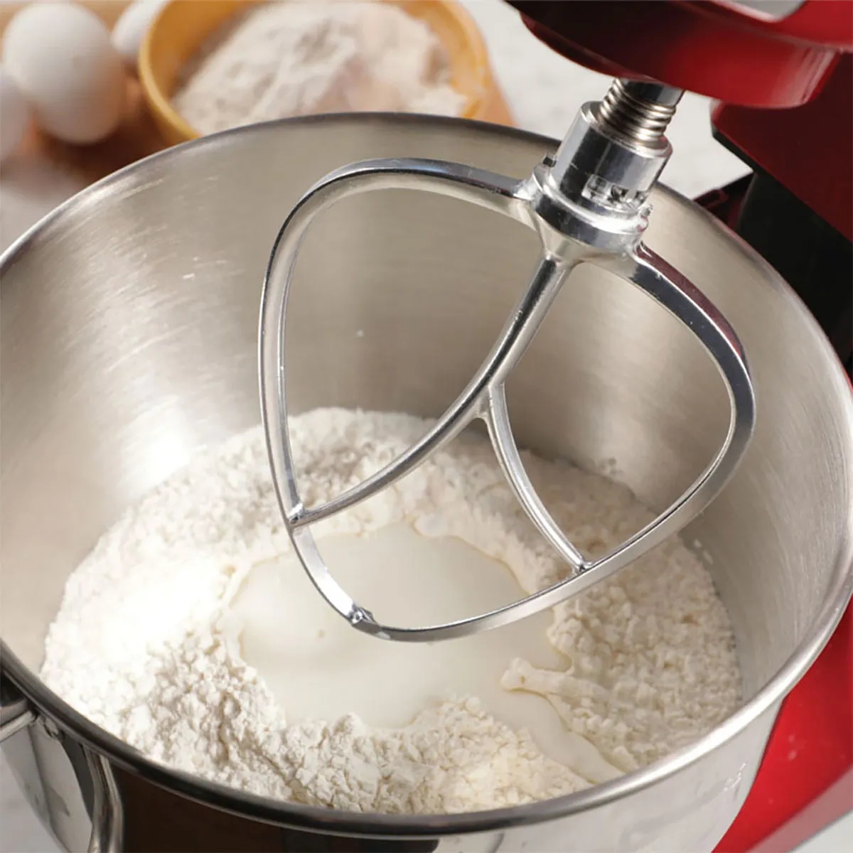 Batidora Planetaria Smartlife SL-SB0037R Rojo 1000 W Bowl De 5 Lts - Imagen 3