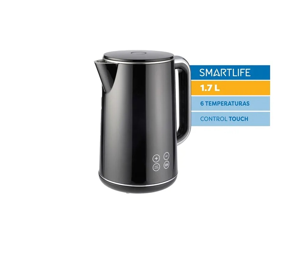Pava Electrica Digital Smartlife Sl-ekdd1720 1.7lts Negro