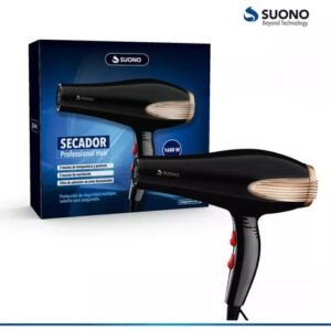 Secador De Pelo Suono HOG0256 1800W Con Accesorios