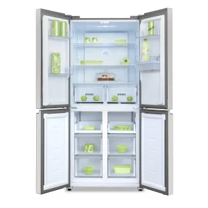 Heladera Philco Side by Side Cross Door Slim 4 Puertas No Frost 385L Inox - Imagen 7