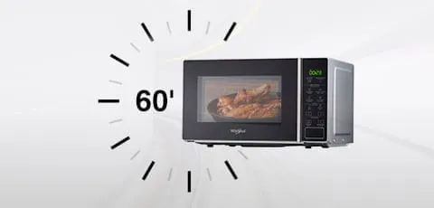 Microondas Whirlpool WMS20BS 20L Negro - Imagen 7