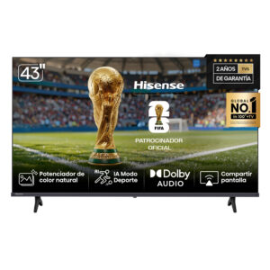 Smart TV 43" Hisense HD LED VIDAA 43A42K