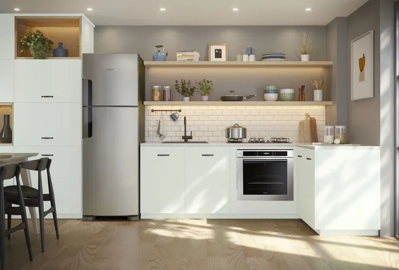 Heladera Whirlpool WRM42HK No Frost Inox 386L Inverter - Imagen 10