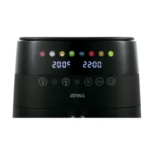 Freidora De Aire Digital Atma 8 Lts FR248ABP Negro - Imagen 4