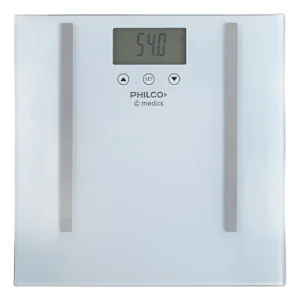 Balanza De Baño Digital Philco Bap2021pi IMC de Vidrio Blanca 180Kg