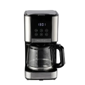 Cafetera de Filtro Digital Smartlife SL-CMD1520 1.5L Programable Acero Inox