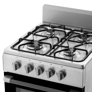 Cocina Multigas Philco PHCN50P 50 cm 4 Hornallas Color Blanca con Acero Inox - Imagen 9