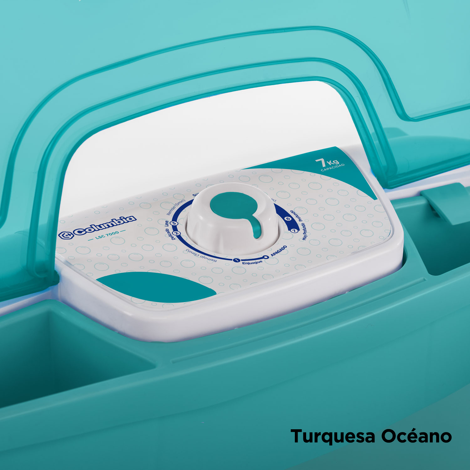 Lavarropas Semiautomático Columbia Lsc7000 7kg Carga Superio - Imagen 5