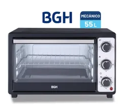 Horno Eléctrico BGH 55Lts Duo BHE55M25N Negro