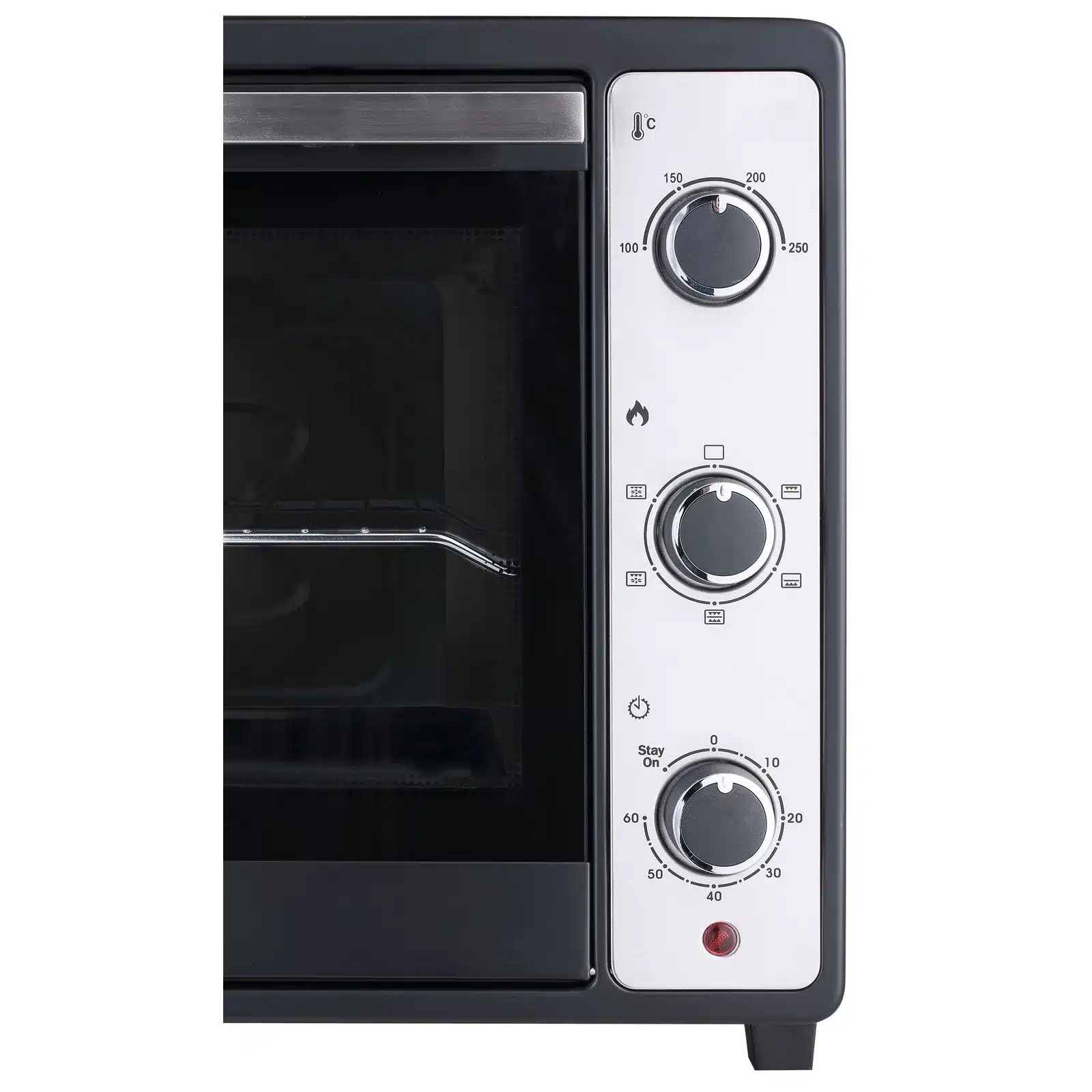 Horno Eléctrico Bgh 80l Bhe80m25n C/convección 2200w Negro - Imagen 4