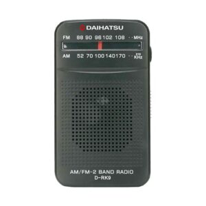 Radio Portátil Daihatsu D-rk9 Negro Am/fm A Pilas