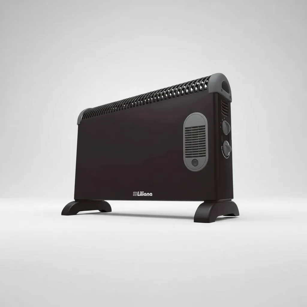 Convector Liliana Duowarm Fan Cfm19 2000w Con Forzador Turbo - Imagen 3