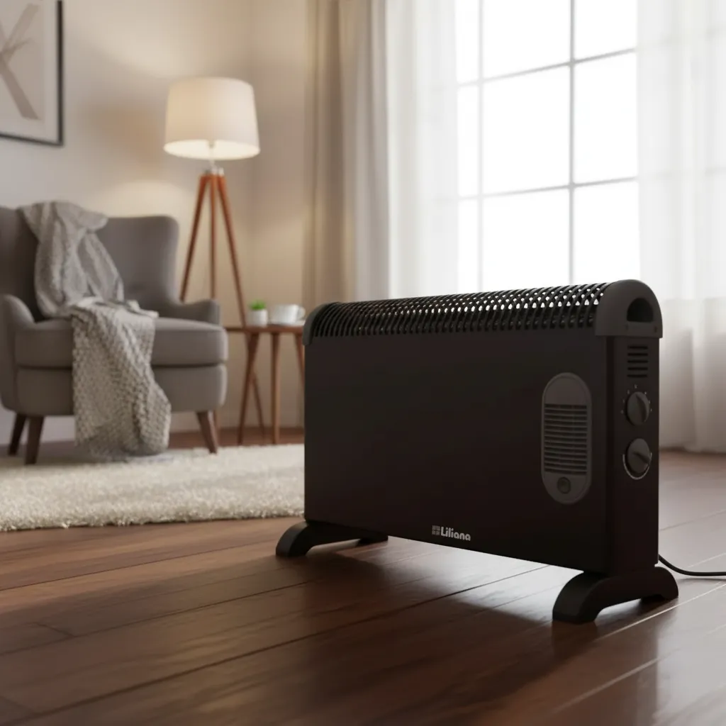 Convector Liliana Duowarm Fan Cfm19 2000w Con Forzador Turbo - Imagen 2