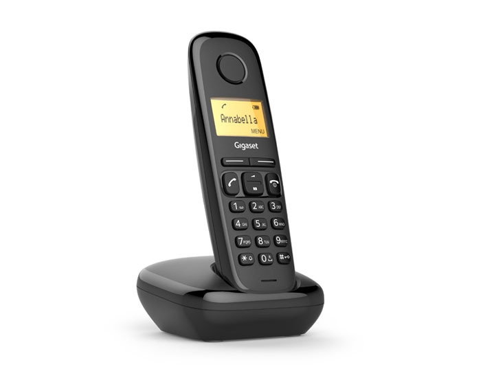 Teléfono Inalámbrico Gigaset A170 Negro Pantalla Iluminada - Imagen 3