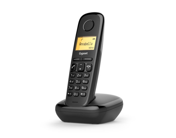 Teléfono Inalámbrico Gigaset A170 Negro Pantalla Iluminada - Imagen 2