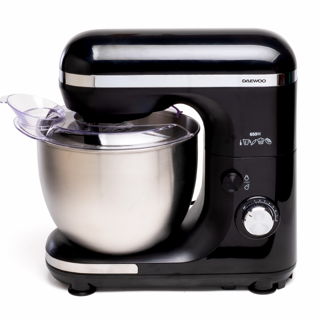 Batidora Planetaria Daewoo KA2216G Negro 650W Bowl 5L - Imagen 2