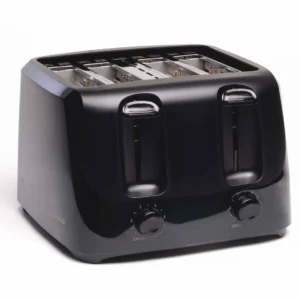 Tostadora Daewoo TO8221B 4 Panes 1400W 6 Niveles Negra