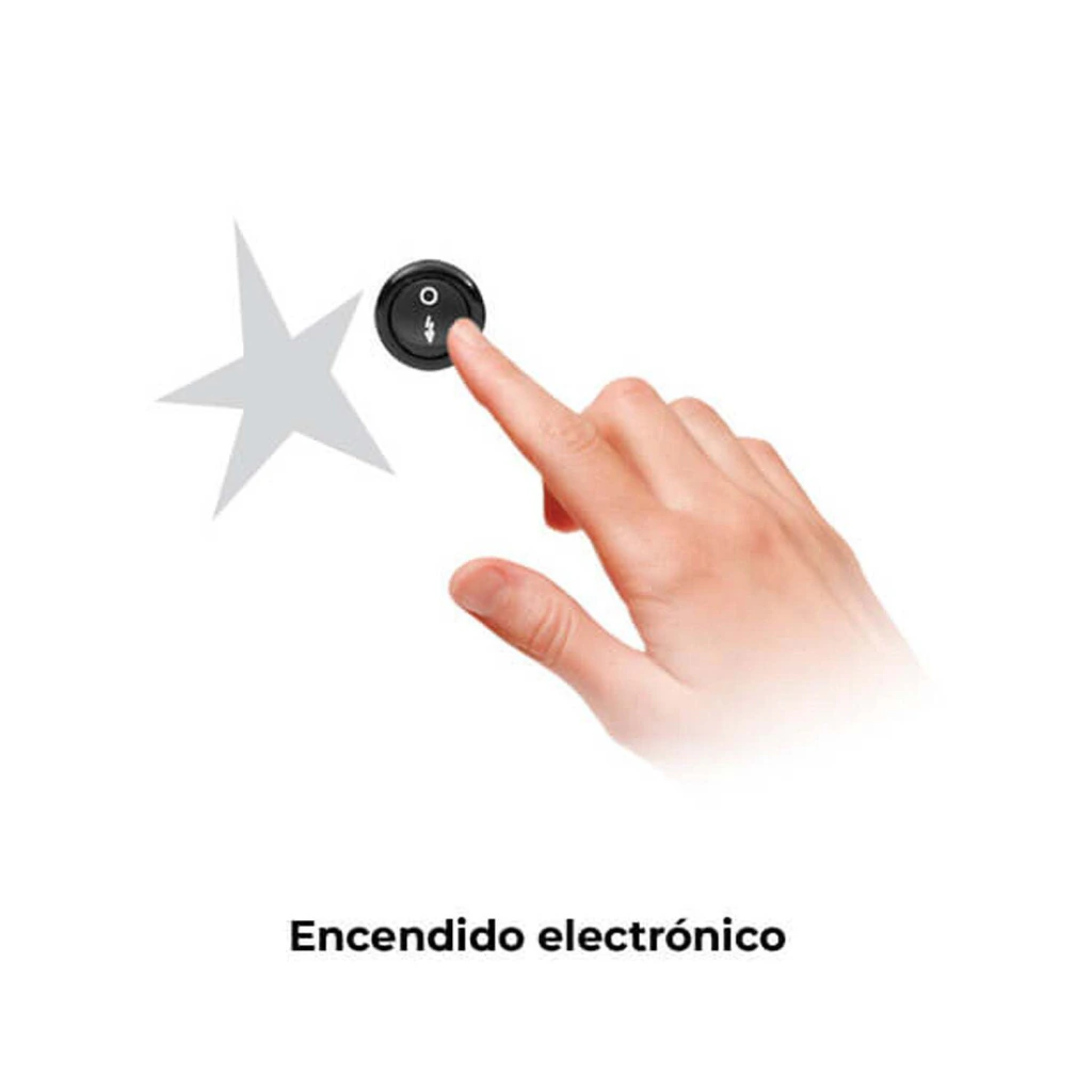 Cocina A Gas Longvie 13331xf 56cm Acero Inox Luz/encendido - Imagen 5