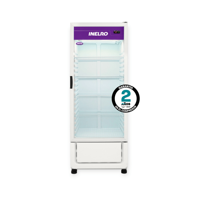 Heladera Exhibidora Inelro MT-14 370 Litros Blanca Gas R290 - Imagen 2